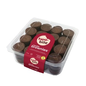 Give & Go Two-bite Brownies